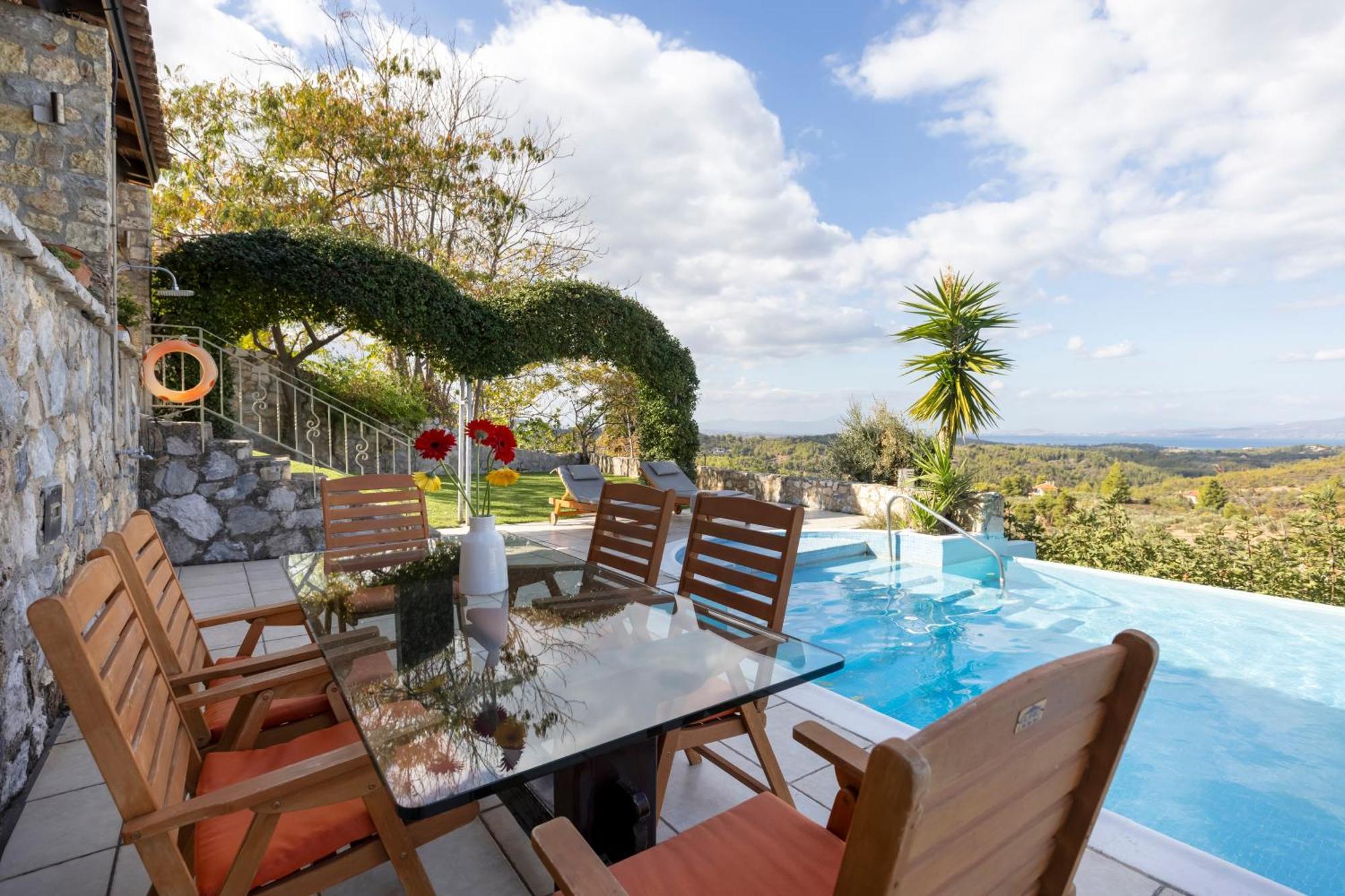 Villa Marrone Splendid Seaview Markopoulon Oropou Exteriör bild