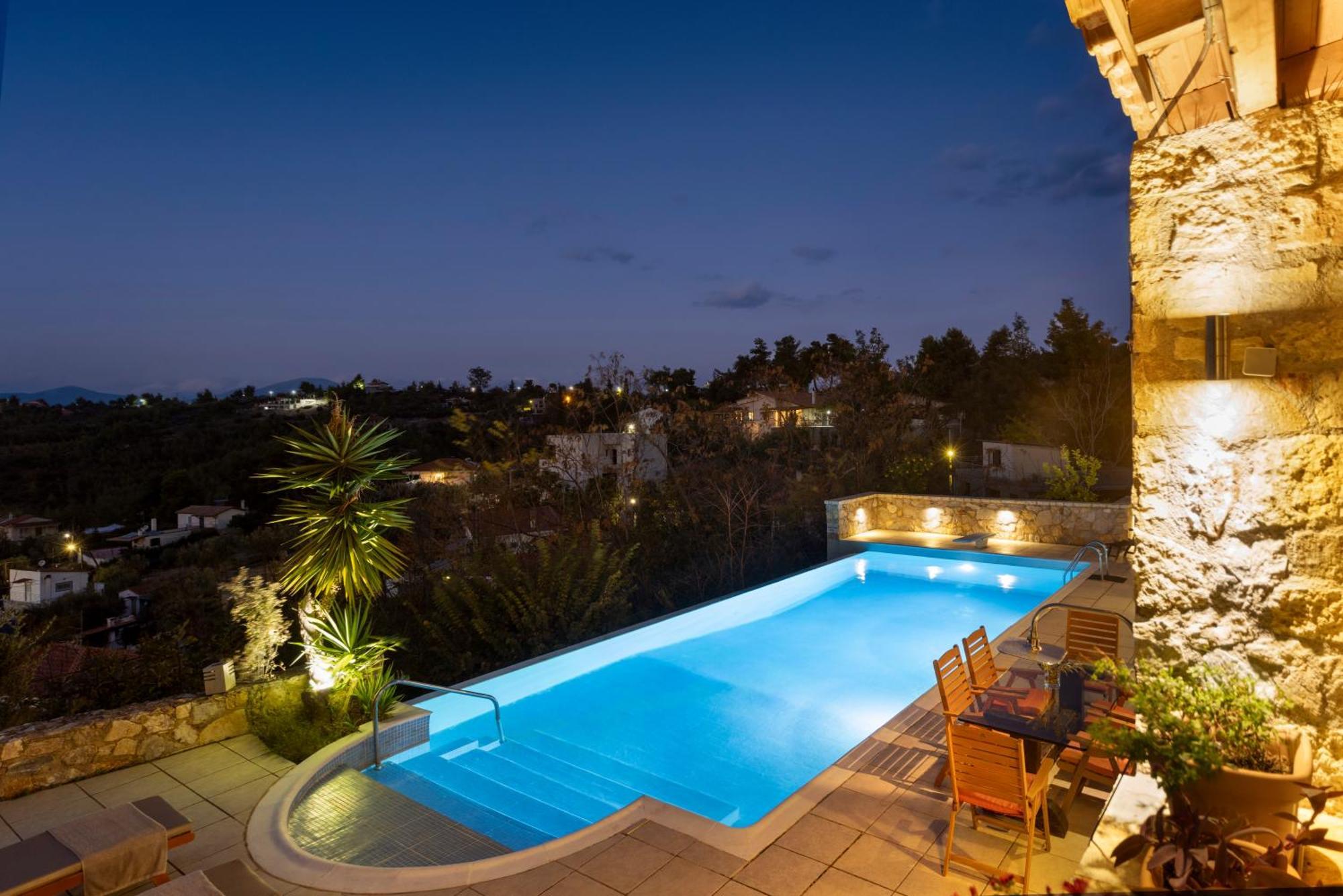 Villa Marrone Splendid Seaview Markopoulon Oropou Exteriör bild