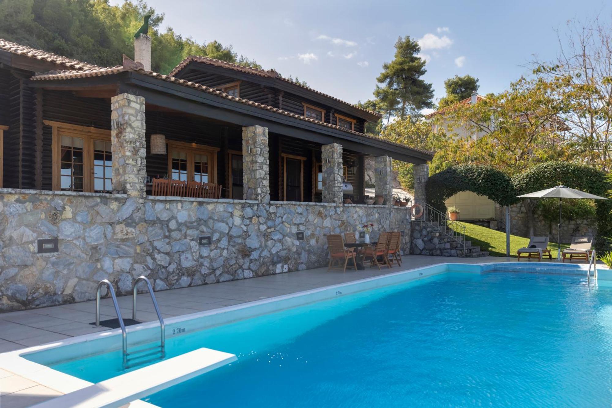 Villa Marrone Splendid Seaview Markopoulon Oropou Exteriör bild