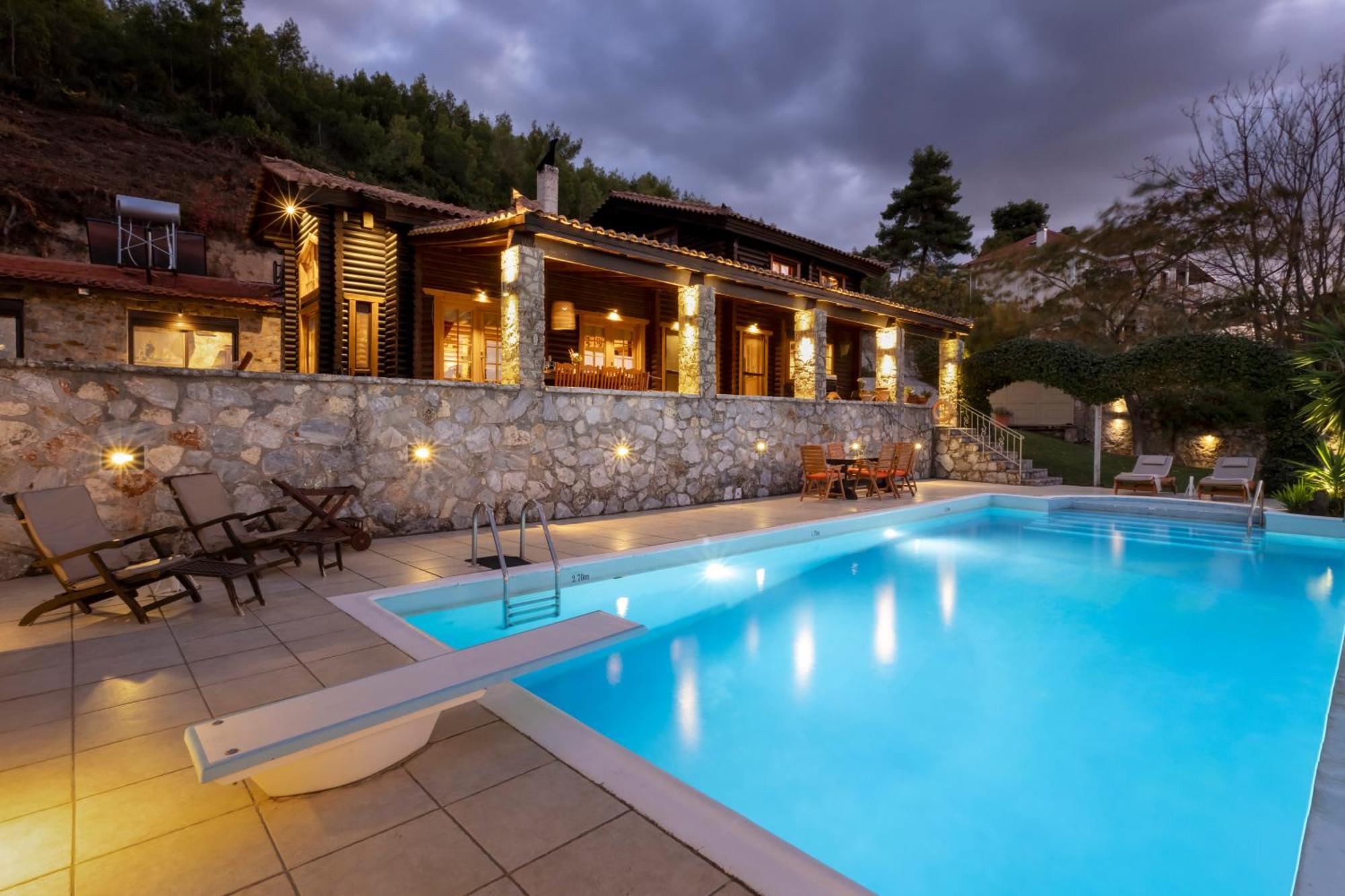 Villa Marrone Splendid Seaview Markopoulon Oropou Exteriör bild