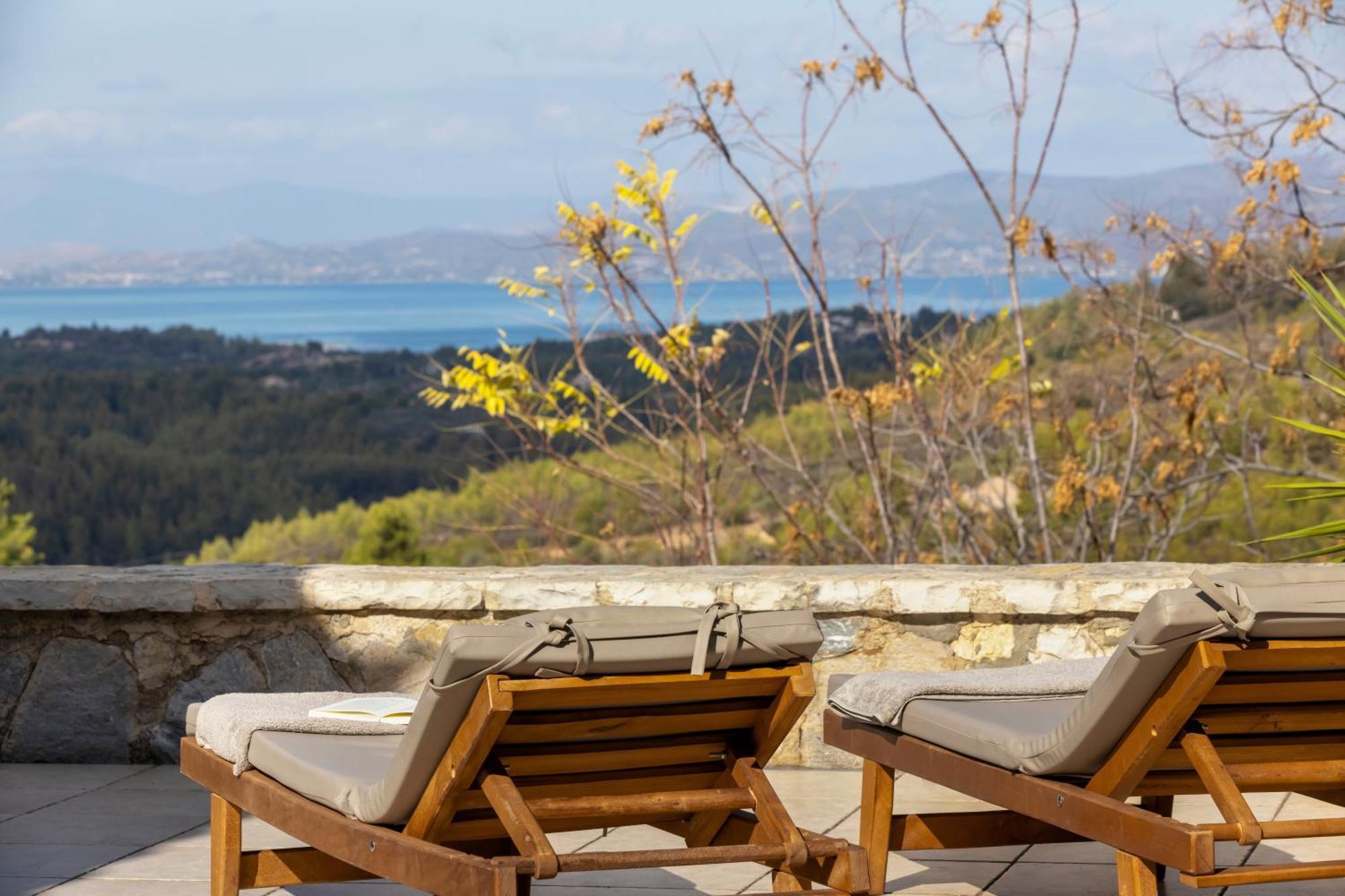 Villa Marrone Splendid Seaview Markopoulon Oropou Exteriör bild