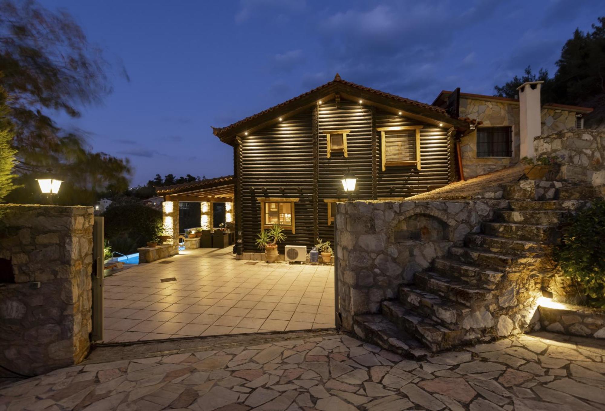Villa Marrone Splendid Seaview Markopoulon Oropou Exteriör bild