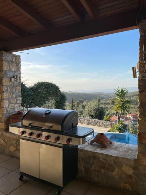 Villa Marrone Splendid Seaview Markopoulon Oropou Exteriör bild